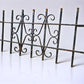 Wrought Iron Fence Panel, Architectural Salvage Grate, Garden Art, Vintage, A33