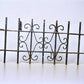 Wrought Iron Fence Panel, Architectural Salvage Grate, Garden Art, Vintage, A33