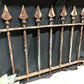 Wrought Iron Fence Panel, Architectural Salvage Grate, Garden Art, Vintage, A22