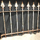 Wrought Iron Fence Panel, Architectural Salvage Grate, Garden Art, Vintage, A22