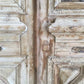 Antique French Double Doors (59.5x112) Iron Wood Doors, European Doors D264