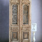 Antique French Double Doors (47x101) Iron Wood Doors, European Doors D265