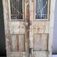 Antique French Double Doors (47x101) Iron Wood Doors, European Doors D265