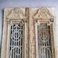 Antique French Double Doors (47x101) Iron Wood Doors, European Doors D265