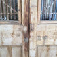 Antique French Double Doors (47x101) Iron Wood Doors, European Doors D265