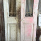 Antique French Double Doors (43x99) Iron Wood Doors, European Doors D267