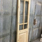 French Single Door (24x80.5) 6 Pane Glass Door European Styled FM7