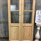 French Double Door (32x96) 4 Pane Glass Door European Styled EM7