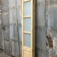 French Double Door (36x96.5) 4 Pane Frosted Glass Door European Styled EM12