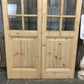 French Double Door (48x96.5) 6 Pane Glass Door European Styled EM32