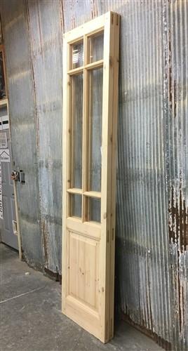 French Double Door (48x96.5) 6 Pane Glass Door European Styled EM32