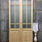 French Double Door (48x96.5) 6 Pane Frosted Glass Door European Styled EM33