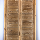 Antique Encased Shutter French Double Doors (37x90) European Panel Door Jamb S19