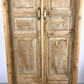 Antique Encased French Double Doors (38x87.5) European Panel Doors With Jamb S22