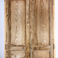 Antique Encased French Double Doors (38x87.5) European Panel Doors With Jamb S22