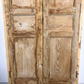 Antique Encased French Double Doors (38x87.5) European Panel Doors With Jamb S22