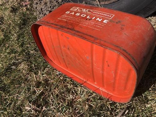 6 Gallon OMC Gasoline Gas Fuel Tank, Vintage Outboard Boat Motor Gas Can A17,