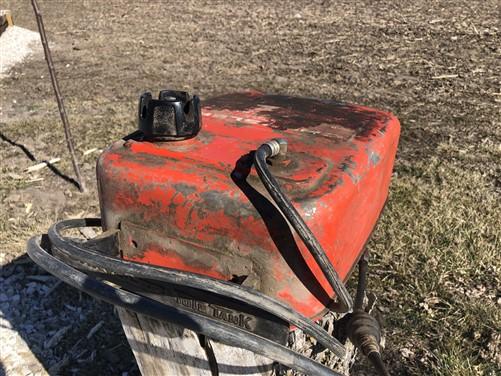 6 Gallon Chrysler Tote Tank, Gasoline Gas Can, Outboard Boat Motor Vintage C,