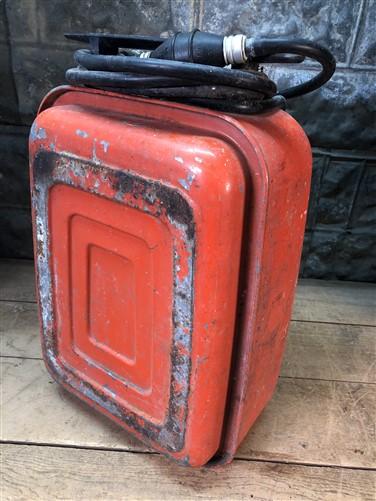 6 Gallon Chrysler Tote Tank, Gasoline Gas Can, Outboard Boat Motor Vintage E,