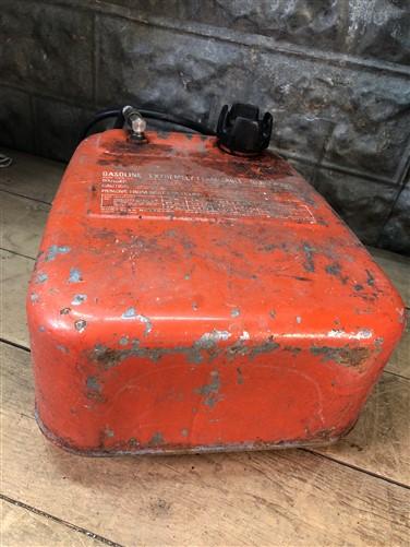 6 Gallon Chrysler Tote Tank, Gasoline Gas Can, Outboard Boat Motor Vintage E,