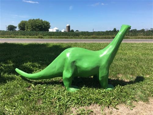 Sinclair Dinosaur, Gas Station Pump Sign, Cast Aluminum Statue Advertising, R