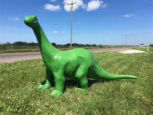 Sinclair Dinosaur, Gas Station Pump Sign, Cast Aluminum Statue Advertising, R