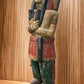 Tall Cigar Store Indian Folk Art, Tobacco Store American Indian Chief Statue, K