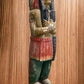 Tall Cigar Store Indian Folk Art, Tobacco Store American Indian Chief Statue, K