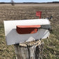 US Mailbox Vintage Country Mail Box, Postal Mailbox, Metal Cubbyhole A32,