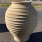 Ribbed Olive Jar, Greek Pottery, Outdoor Planter, Terracotta, Greek Olive Jar, A