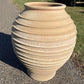 Ribbed Olive Jar, Greek Pottery, Outdoor Planter, Terracotta, Greek Olive Jar, A