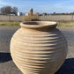 Ribbed Olive Jar, Greek Pottery, Outdoor Planter, Terracotta, Greek Olive Jar, C