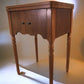 Sewing Machine Cabinet, Empty Unknown Model, Fits Singer 66, Vintage Table