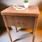 Sewing Machine Cabinet, Empty Unknown Model, Fits Singer 66, Vintage Table