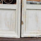 2 French Country Wood Metal Window Frames 16x38, Vintage Inspired, Farmhouse