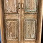 Antique Encased French Double Doors (42x84.5) European Panel Doors With Jamb S30