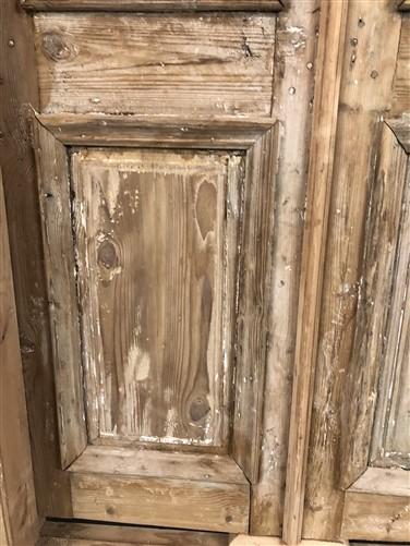 Antique Encased French Double Doors (42x84.5) European Panel Doors With Jamb S30