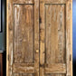 Antique Encased French Double Doors (42x84.5) European Panel Doors With Jamb S30