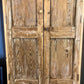 Antique Encased French Double Doors (42x84.5) European Panel Doors With Jamb S30