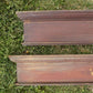 Pair Crown Molding Headers, Trim Door Window Pediment Architectural Salvage B16,