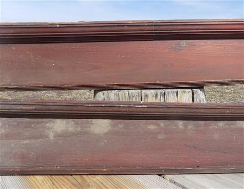 Pair Crown Molding Headers, Trim Door Window Pediment Architectural Salvage B28,