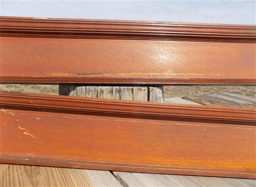 Pair Crown Molding Headers, Trim Door Window Pediment Architectural Salvage B29,