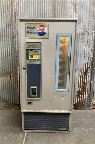 Vintage Electric Pepsi Cola Bottle Machine, Pepsi Cola Cooler, Soda Dispenser