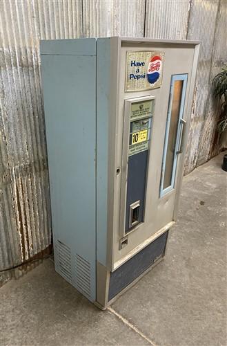 Vintage Electric Pepsi Cola Bottle Machine, Pepsi Cola Cooler, Soda Dispenser