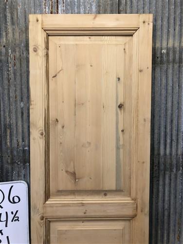 French Single Door (24.5x81) Raised Panel Door, European Styled Door, Q6