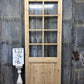 French Single Door (36x96) 8 Pane Glass European Styled Door F22