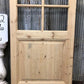 French Single Door (36x96) 8 Pane Glass European Styled Door F22