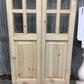 French Double Door (32x80.5) 8 Pane Glass Door European Styled EM36