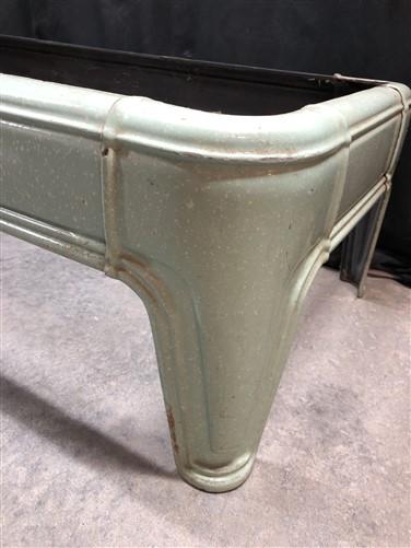 4 Porcelain Cast Iron Table Leg Base Industrial Age Office Cabinet Vintage E,