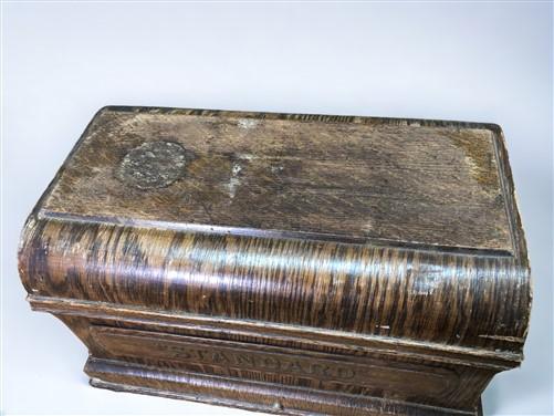 Treadle Sewing Machine Vintage Wooden Top Cover Coffin Case Lid Singer Part A2,